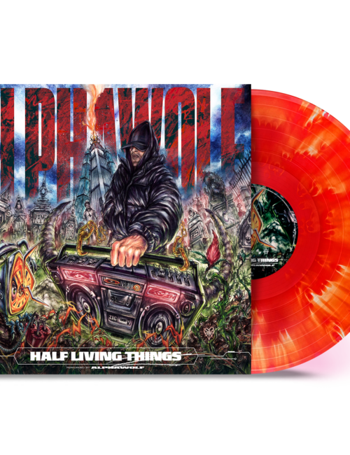 Alpha Wolf - Half Living Things (Cloudy Red on Clear)