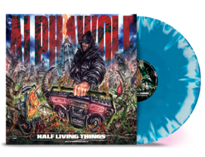 Alpha Wolf - Half Living Things (Light Blue and Dark Blue Corona)